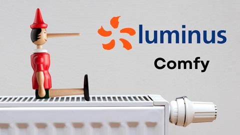 Le contrat d'énergie fixe Comfy de Luminus est trop cher. Il existe une option moins chère sur son site.
